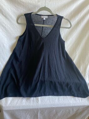 Joseph Black V-Neck Swing Tank Top